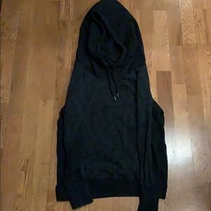 Nike Long Sleeve Sweatshirt with oversized hood.